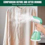 Powerful 1500W Handheld Garment Steamer for Fast, Wrinkle-Free Clothes - Image 6